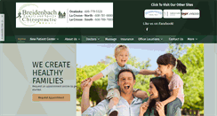 Desktop Screenshot of myspinedoctors.net